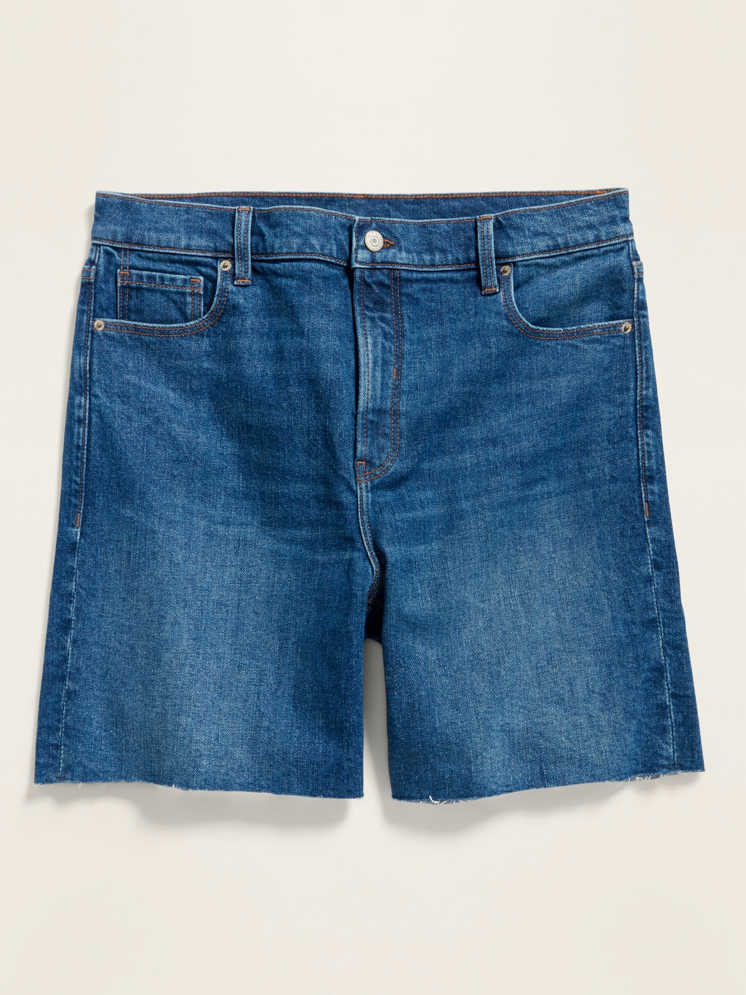 old navy high waisted jean shorts