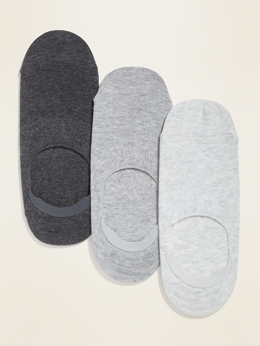 View large product image 1 of 1. No-Show Sneaker Socks 3-Pack For Women