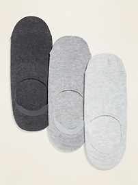 Image number 1 showing, No-Show Sneaker Socks 3-Pack