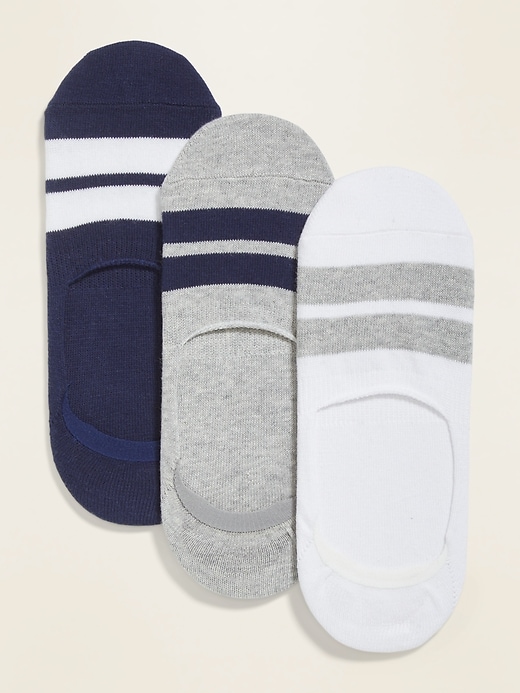 View large product image 1 of 1. No-Show Liner Socks 3-Pack
