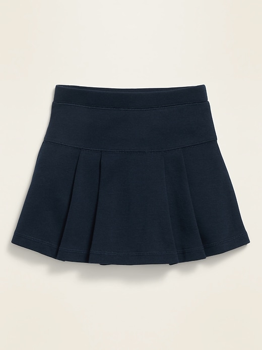 View large product image 1 of 1. Uniform Ponte-Knit Skort for Toddler Girls