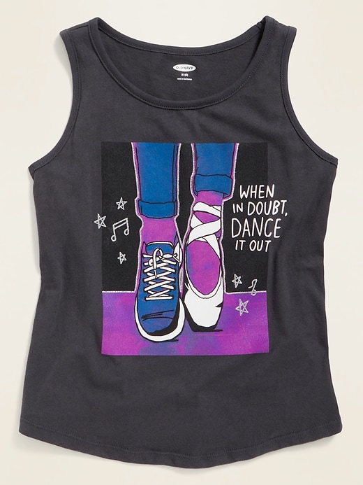 View large product image 1 of 1. Graphic Tank Top for Girls