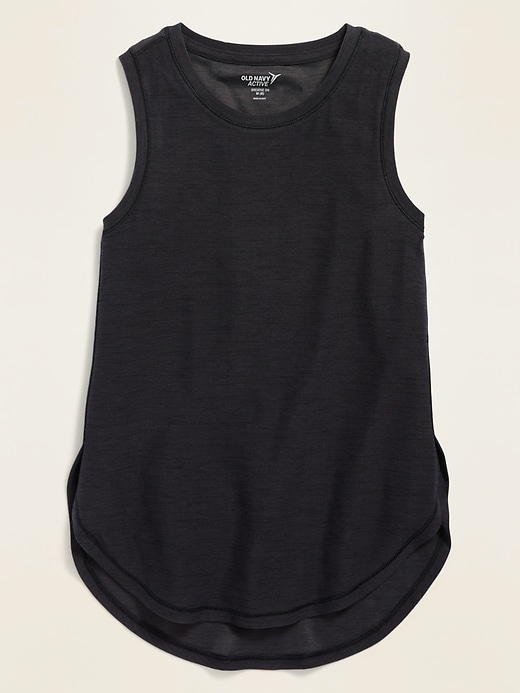 View large product image 1 of 1. Breathe ON Tulip-Hem Performance Tank Top for Girls
