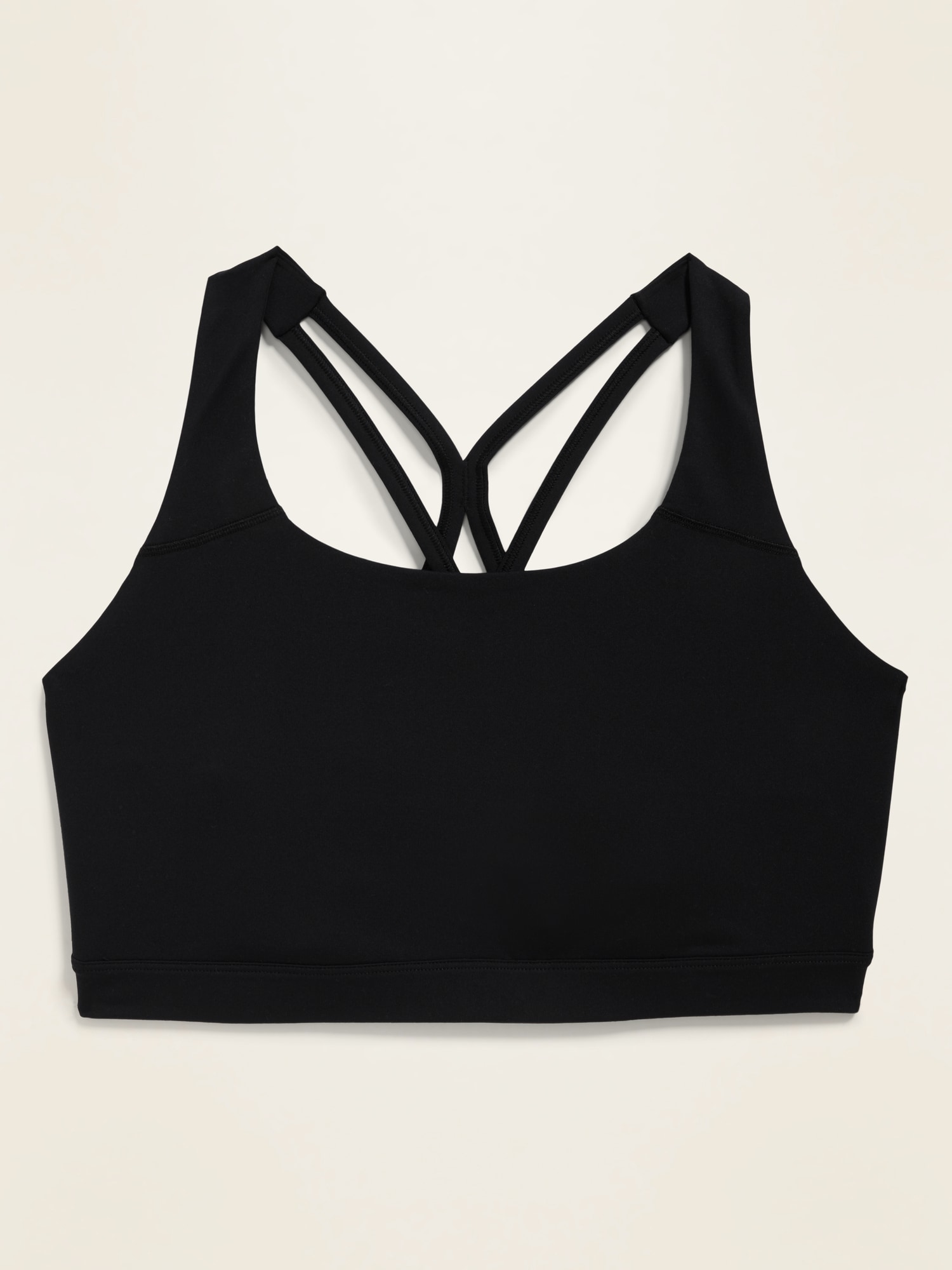 Old Navy Medium Support Strappy Plus-Size Sports Bra, Old Navy Dropped  Affordable Leopard-Print Activewear, and It's Fall Workout Motivation