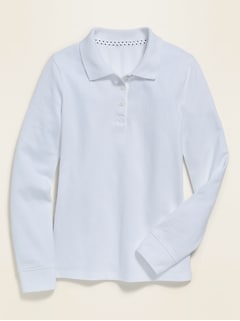 old navy polo long sleeve