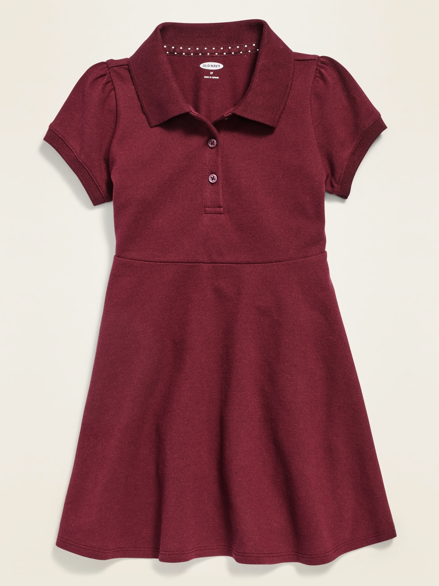 red polo dress girl