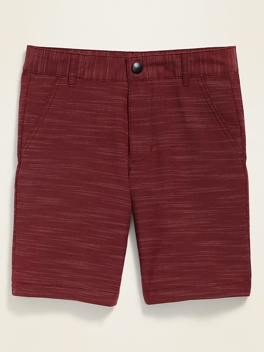 View large product image 1 of 1. Built-In Flex Dry-Quick Micro-Stripe Tech Shorts For Boys