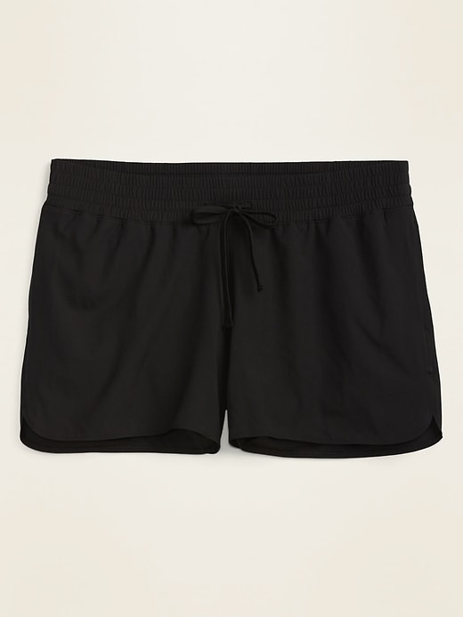 View large product image 1 of 1. Mid-Rise Plus-Size Board Shorts -- 3.75-inch inseam
