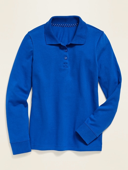 old navy polo long sleeve