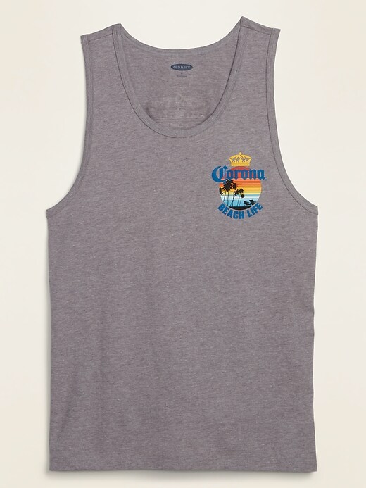 View large product image 1 of 2. Corona&#153 Beach Life Graphic Tank Top