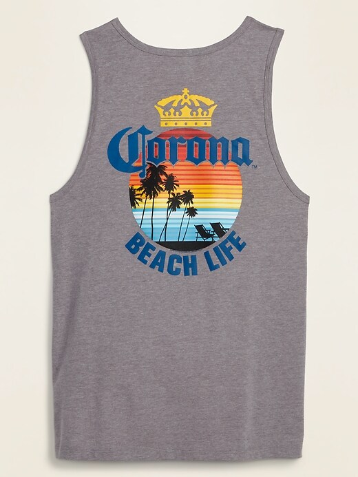 View large product image 2 of 2. Corona&#153 Beach Life Graphic Tank Top