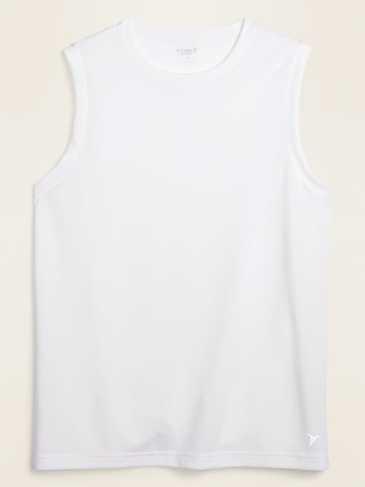 View large product image 1 of 1. Go-Dry Cool Odor-Control Core Muscle Tank Top