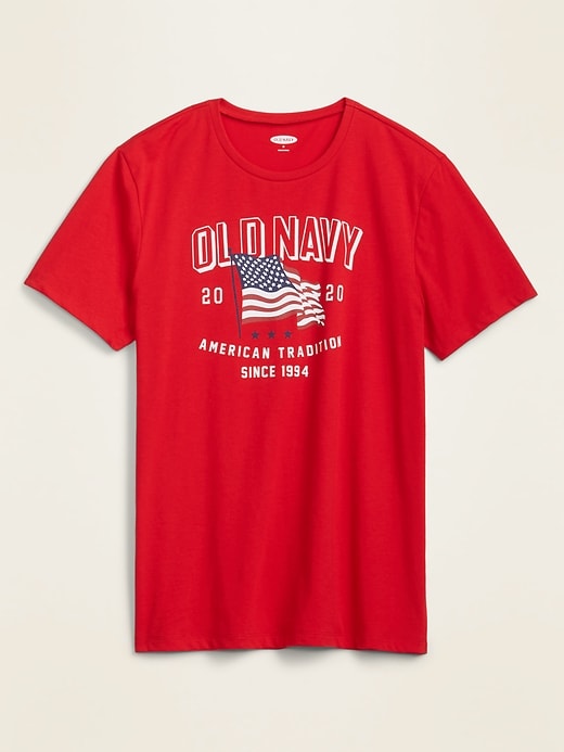View large product image 1 of 1. 2020 U.S. Flag Graphic Tee