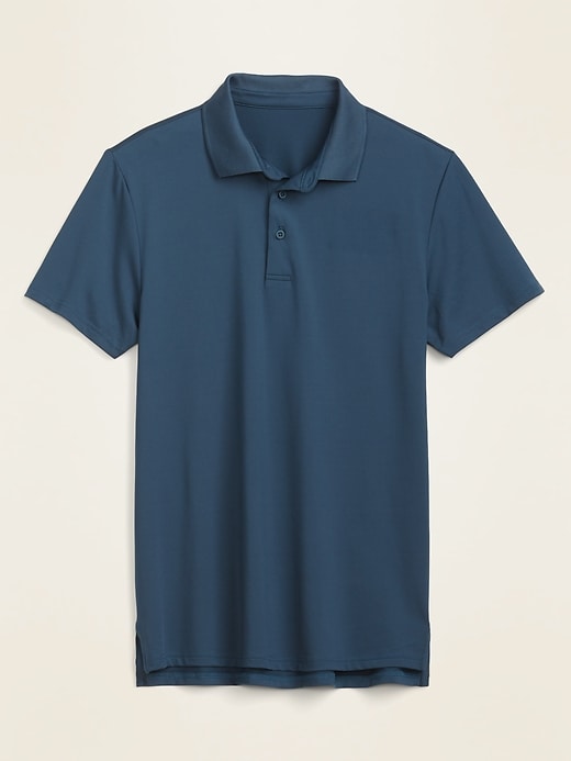 Luxe Dry-Quick Built-In Flex Short-Sleeve Polo for Men | Old Navy