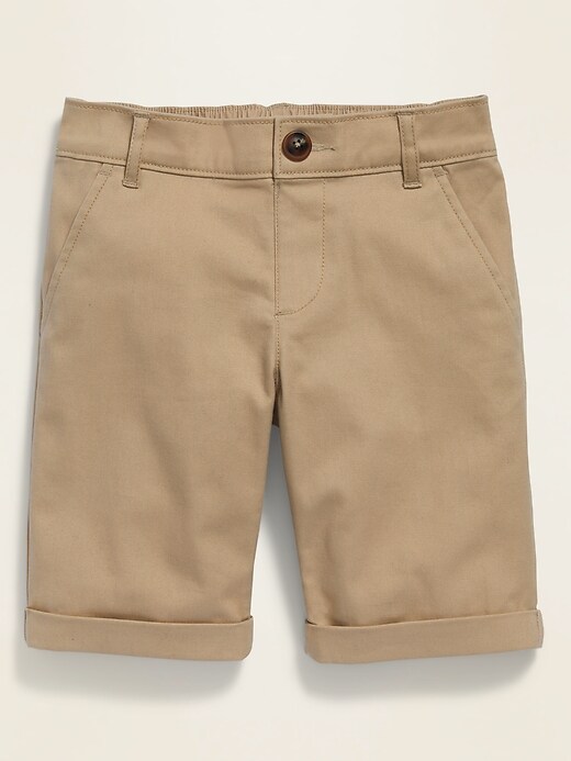 Old Navy - Stain-Resistant Uniform Bermuda Shorts for Girls