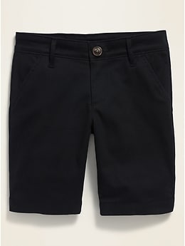 Old Navy Kids' School Uniform Twill Bermuda Shorts - - Plus Size 10