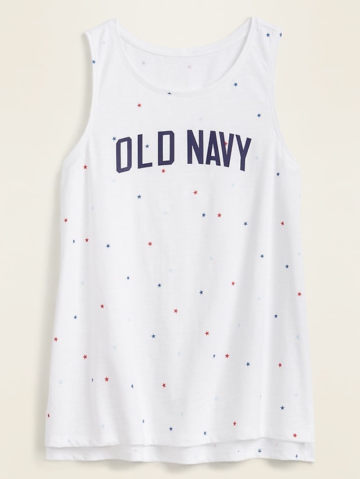 View large product image 1 of 1. EveryWear Americana Logo-Graphic Tank Top for Women