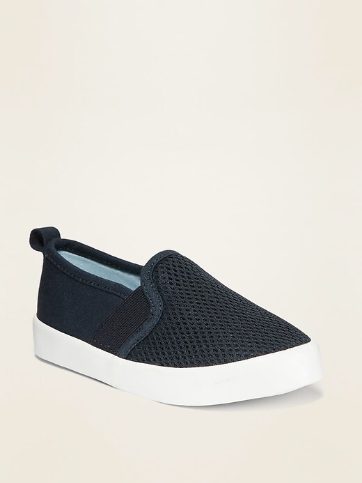 View large product image 1 of 4. Mesh Unisex Slip-Ons for Toddler