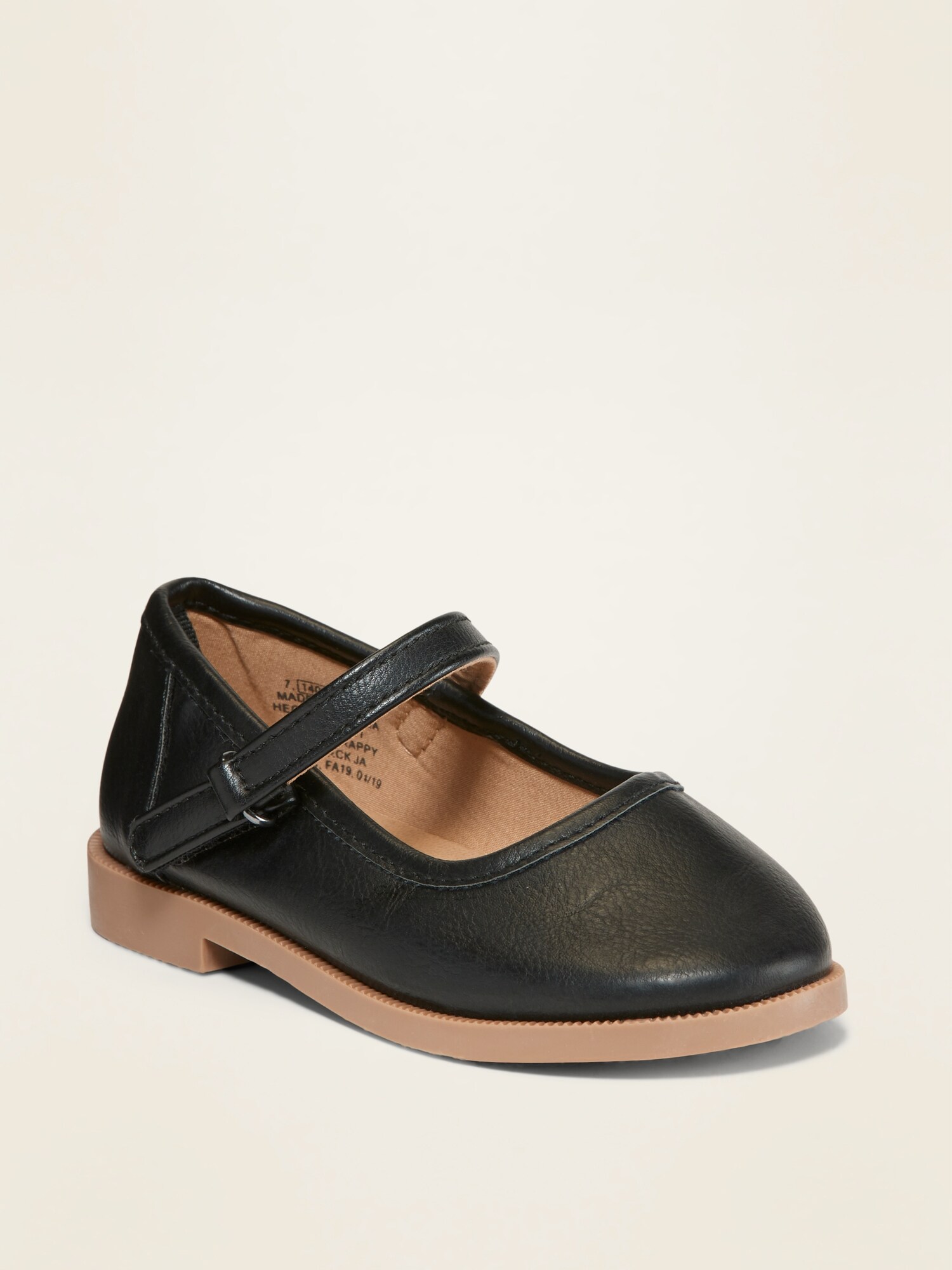 Faux-Leather Uniform Mary-Janes for 