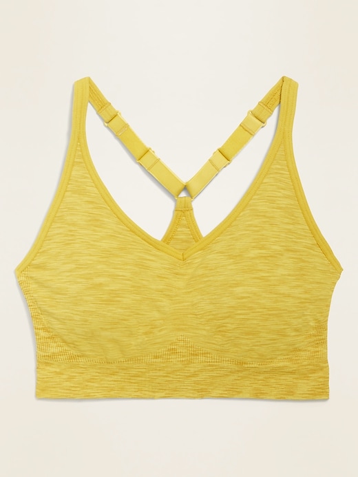 View large product image 1 of 1. Seamless Light Support Sports Bra for Women