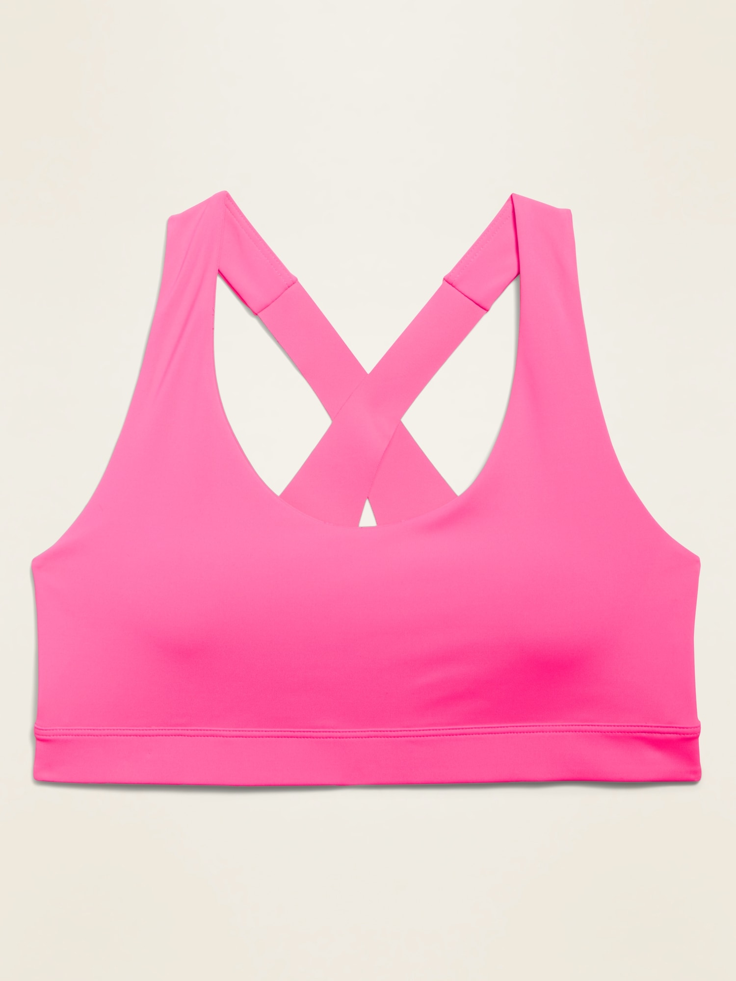 Medium Support Powersoft Cross Back Cutout Sports Bra For Women Xs Xxl Old Navy 2108