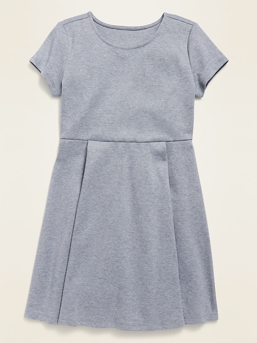 View large product image 1 of 1. School Uniform Ponte-Knit Dress for Girls