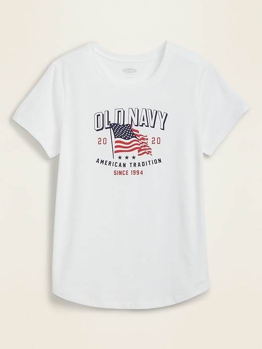 EveryWear 2020 U.S. Flag Graphic Tee for Women | Old Navy