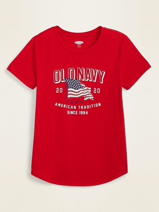 EveryWear 2020 U.S. Flag Graphic Tee for Women | Old Navy
