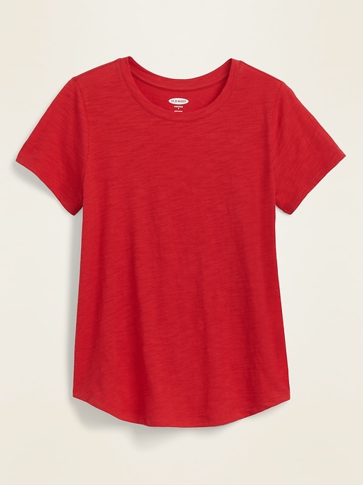 View large product image 1 of 1. EveryWear Slub-Knit Crew-Neck Tee for Women