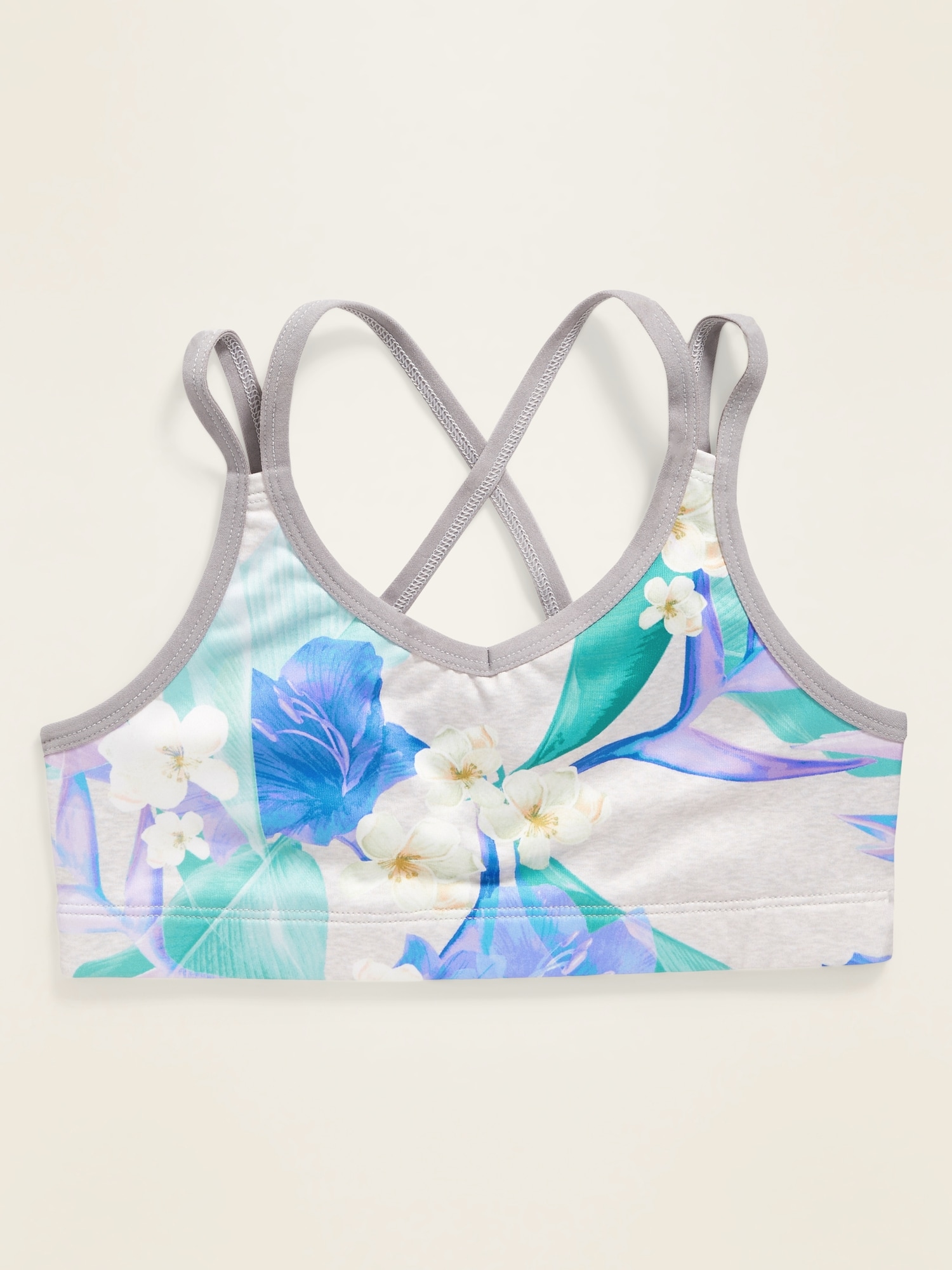 Go-Dry Strappy Sports Bra for Girls