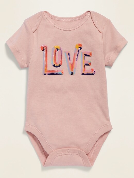 View large product image 1 of 1. Unisex Graphic Bodysuit