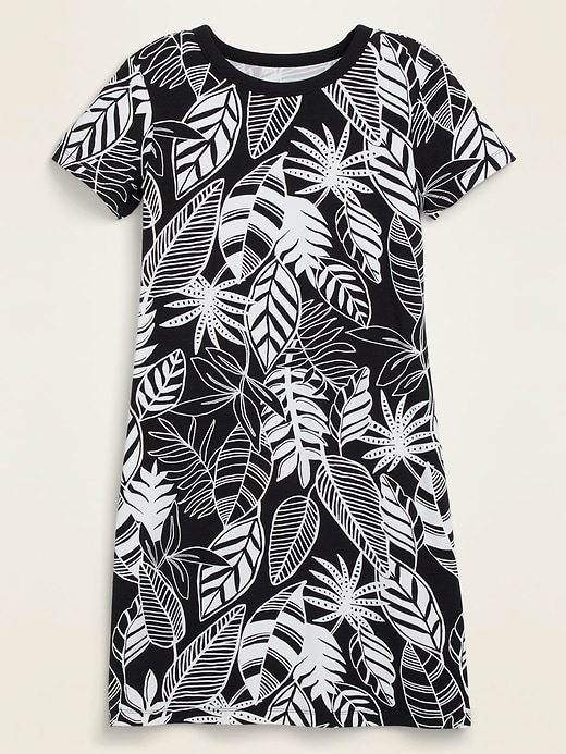 Fitted Crew-Neck Tee Dress for Women | Old Navy