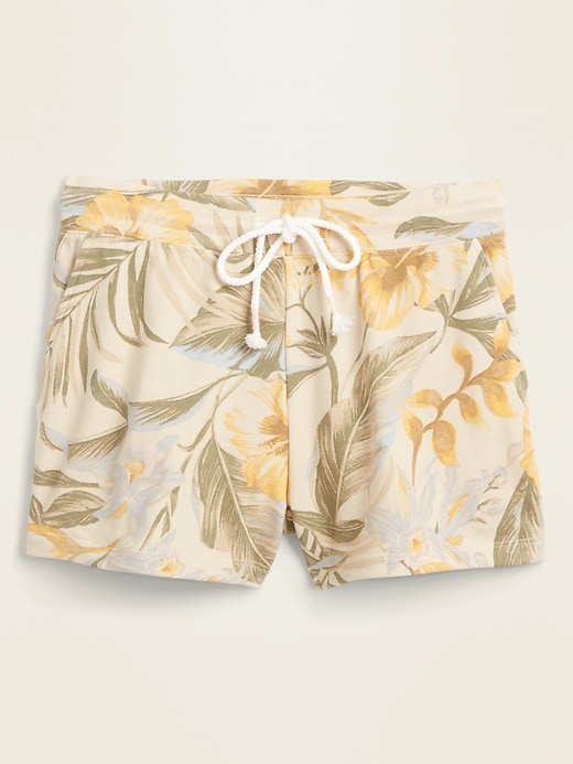 View large product image 1 of 1. Mid-Rise French Terry Beach Shorts -- 3-inch inseam