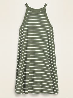 old navy high neck swing dress