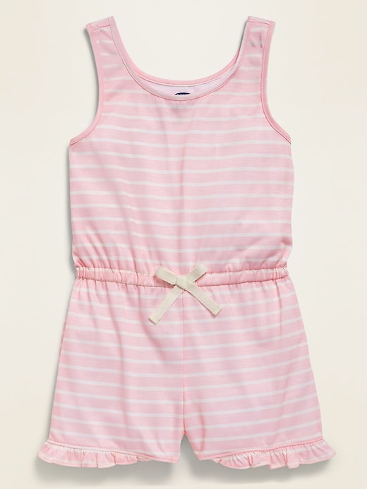 Sleeveless Printed Jersey Pajama Romper for Girls | Old Navy
