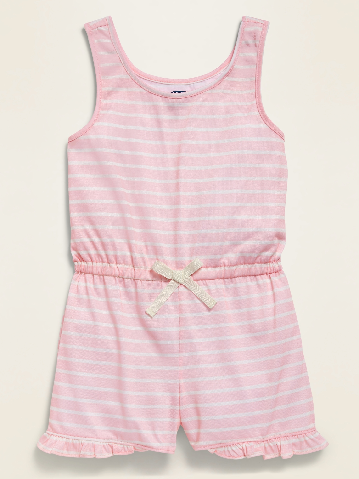 Sleeveless Printed Jersey Pajama Romper for Girls Old Navy
