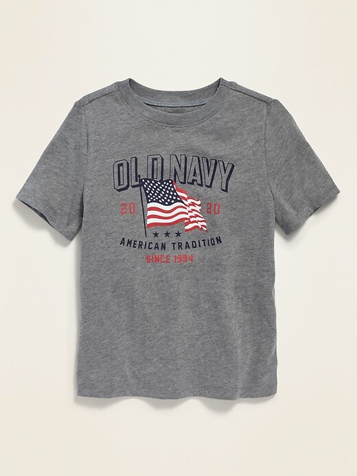 Old Navy 2020 U.S. Flag Graphic Tee for Toddler Boys. 1
