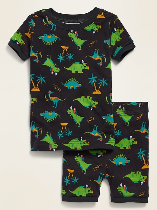 View large product image 1 of 1. Dinosaur Pajama Set for Toddler & Baby