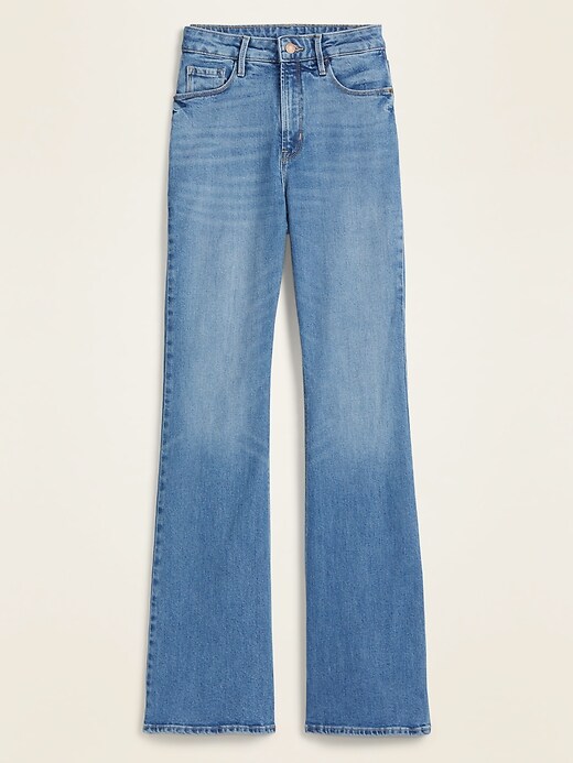 View large product image 1 of 1. Extra High-Waisted Flare Jeans for Women