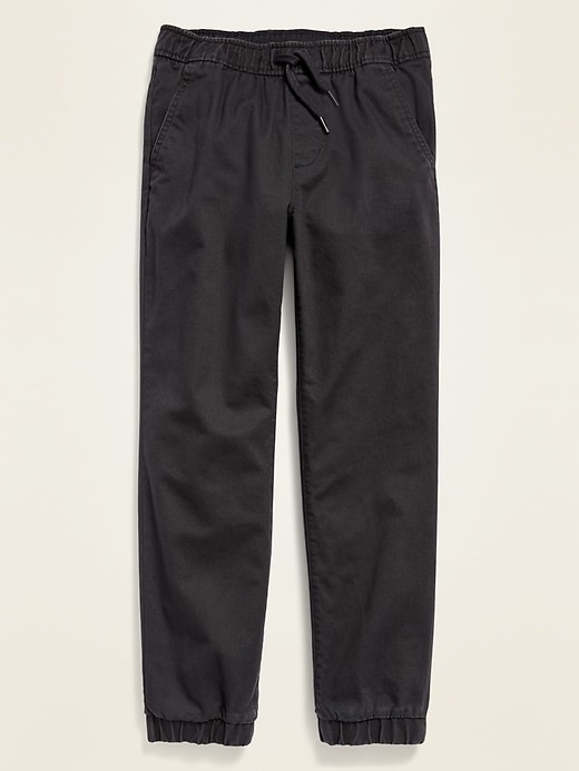 View large product image 1 of 1. Built-In-Flex Twill Joggers For Boys