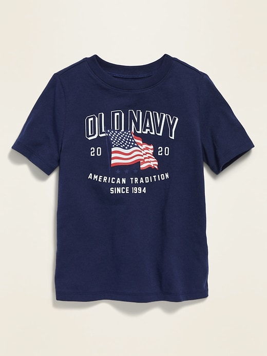 2020 U.S. Flag Graphic Tee for Toddler Boys | Old Navy