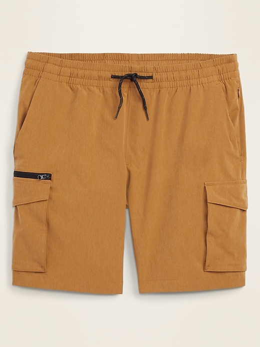 View large product image 1 of 1. StretchTech Go-Dry Shade Jogger Cargo Shorts -- 9-inch inseam