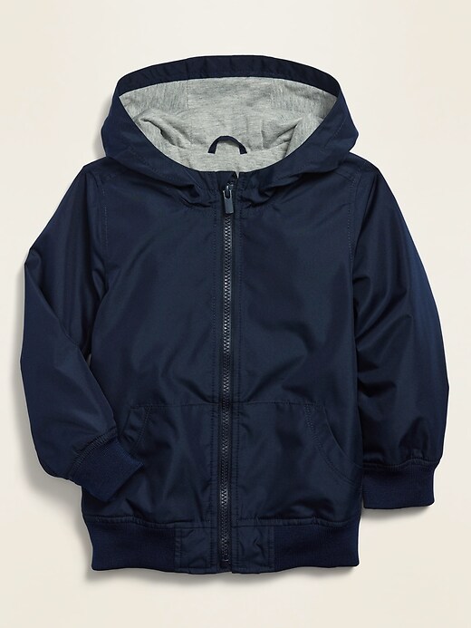 View large product image 1 of 1. Hooded Zip Unisex Jacket for Toddler