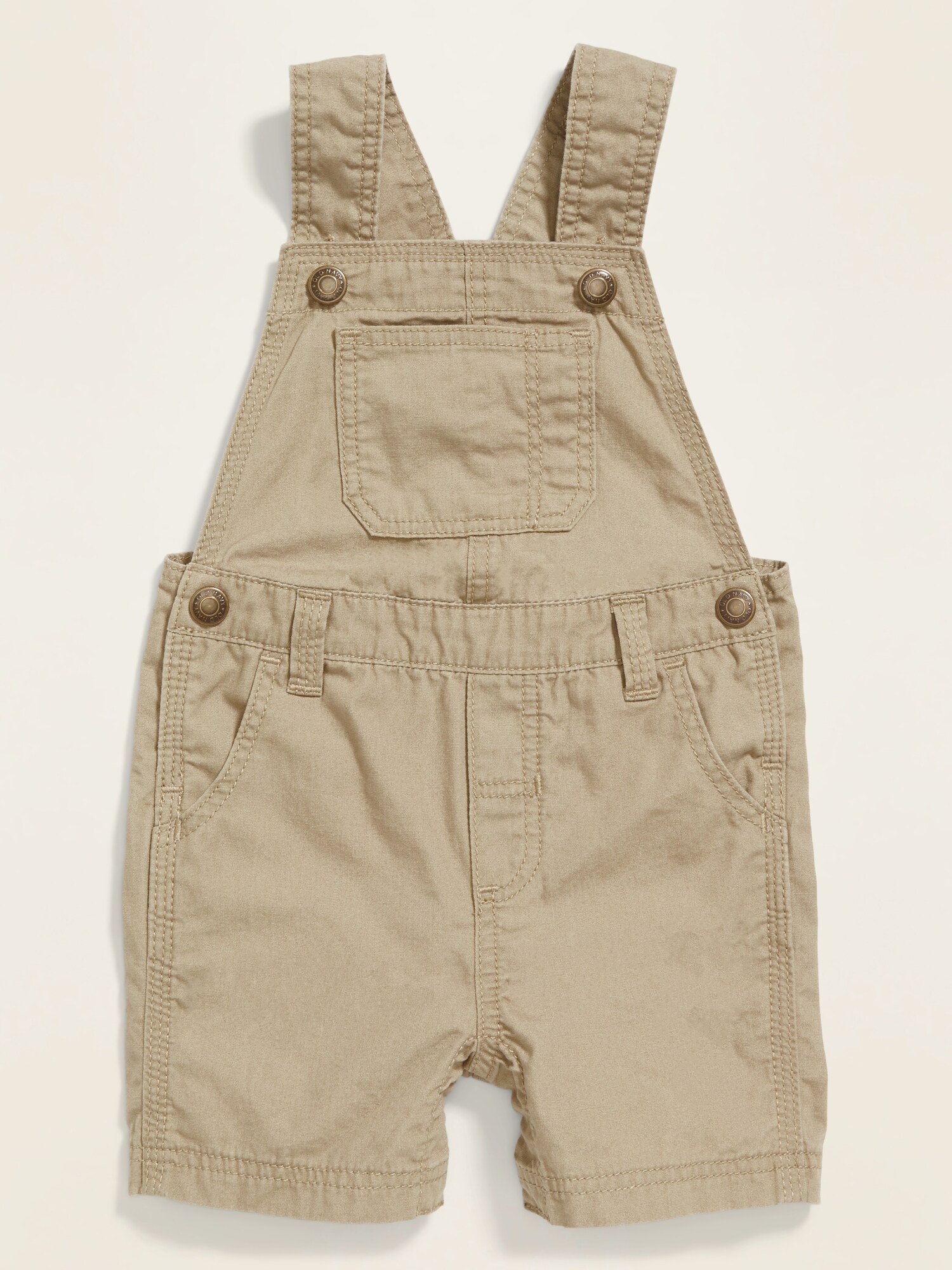 Unisex Canvas Shortalls for Baby | Old Navy