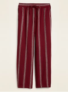 old navy plus size linen pants