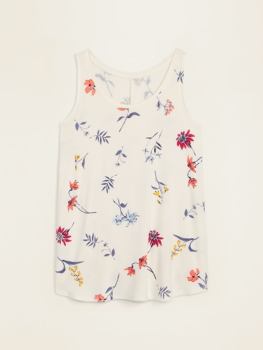 View large product image 1 of 1. Luxe Printed Swing Tank for Women