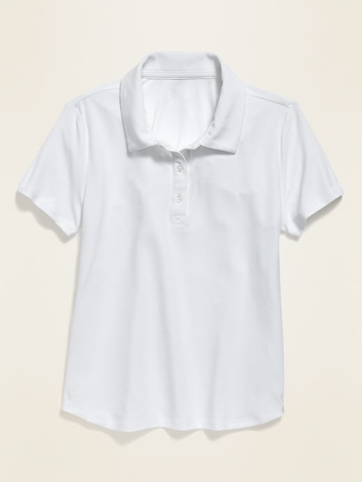 View large product image 1 of 1. Breathe ON School Uniform Polo Shirt for Girls