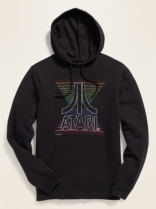 Image number 1 showing, Atari&#174 Graphic Gender-Neutral Pullover Hoodie and Women