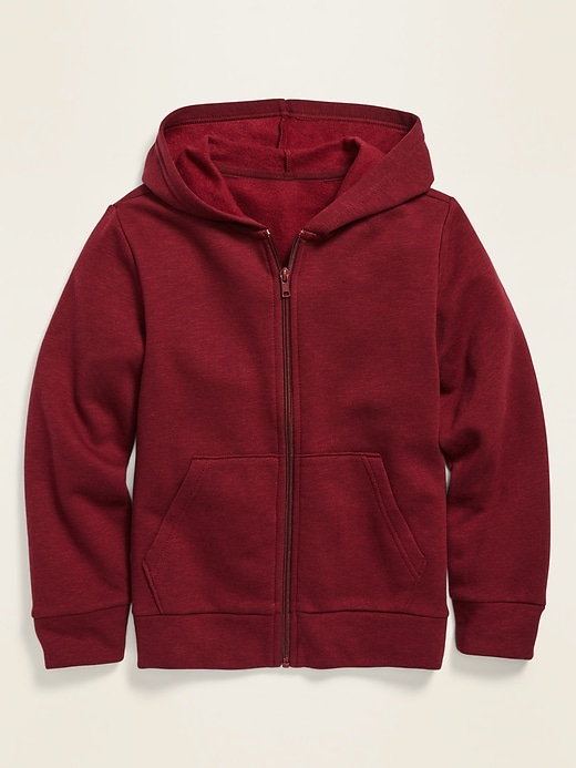 View large product image 1 of 1. Slub-Knit Zip Hoodie For Boys