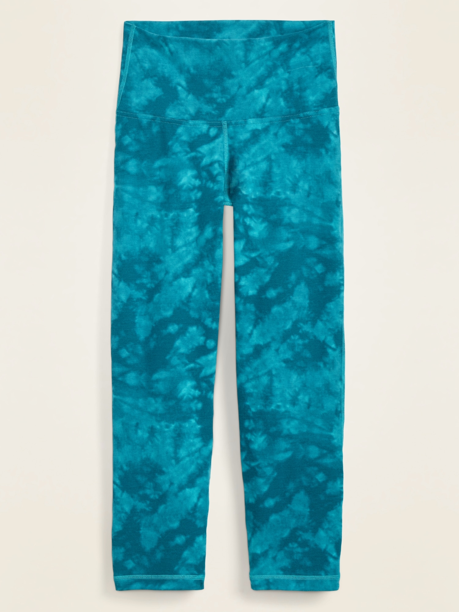 High-Waisted Balance Twist-Knot Crop Leggings | Old Navy